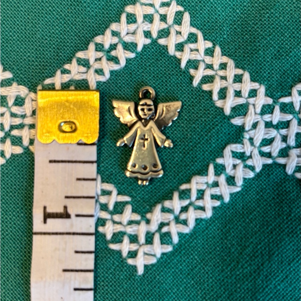 James Avery Sterling Silver Angel Charm - Picture 3 of 3